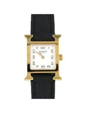 Hermes Watch Quartz Gold